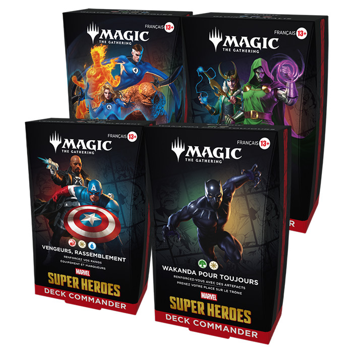 MTG - MARVEL SUPER HEROES PACK COMMANDER MTG - MARVEL SUPER HEROES PACK COMMANDER