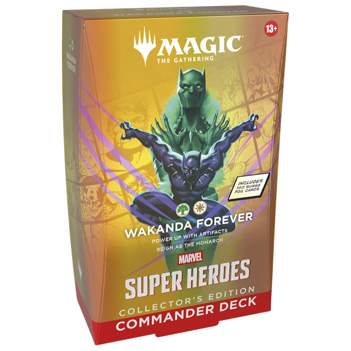 MTG - MARVEL SUPER HEROES WAKANDA FOREVER COLLECTOR MTG - MARVEL SUPER HEROES WAKANDA FOREVER COLLECTOR