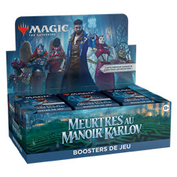 MTG - MEURTRE AU MANOIR KARLOV - DISPLAY BOOSTER DE JEU