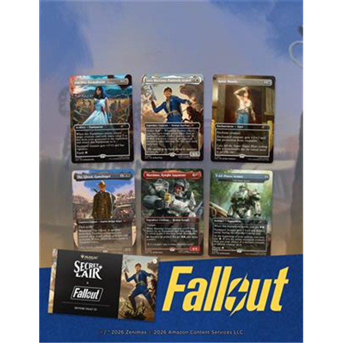 MTG - SECRET LAIR FALLOUT VAULT 33 MTG - SECRET LAIR FALLOUT VAULT 33