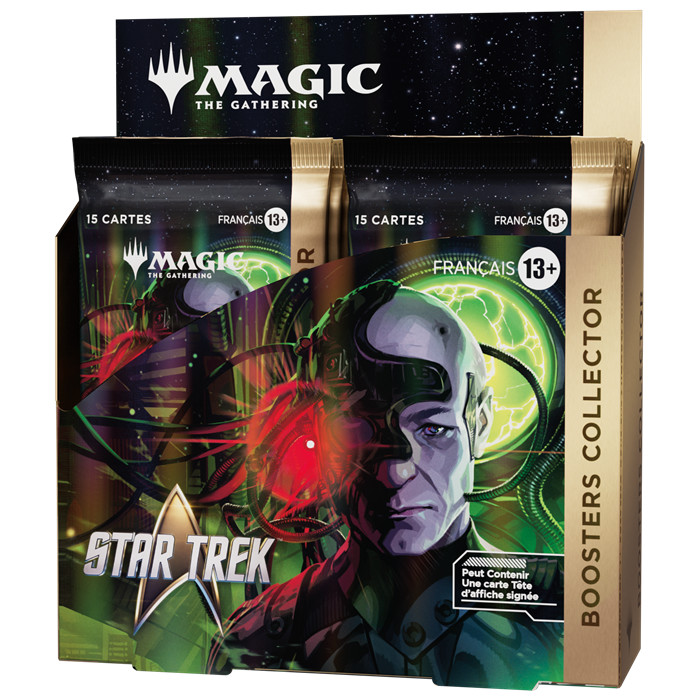 MTG - STAR TREK DISPLAY BOOSTER COLLECTOR MTG - STAR TREK DISPLAY BOOSTER COLLECTOR
