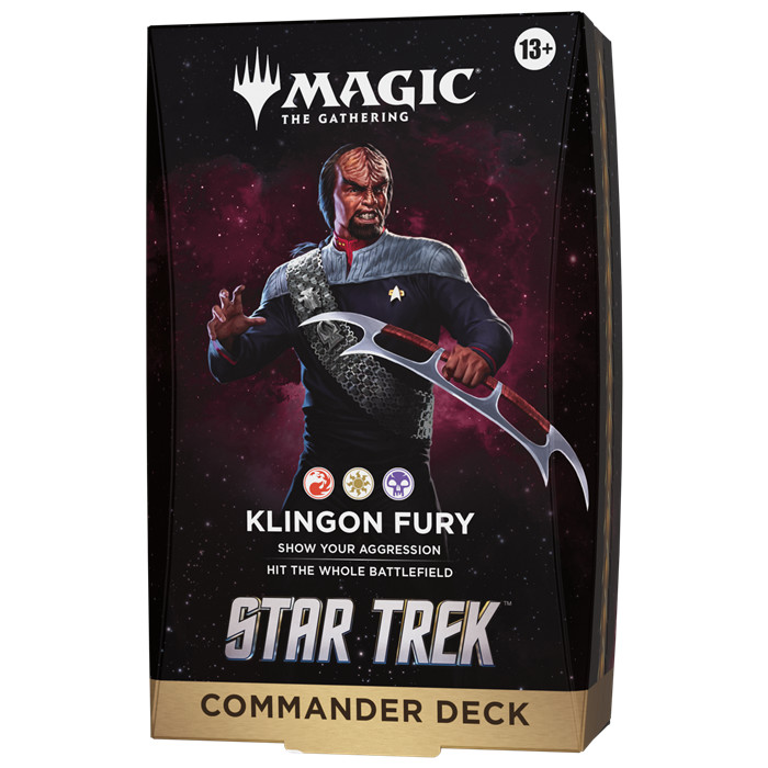 MTG - STAR TREK KLINGON FURY MTG - STAR TREK KLINGON FURY