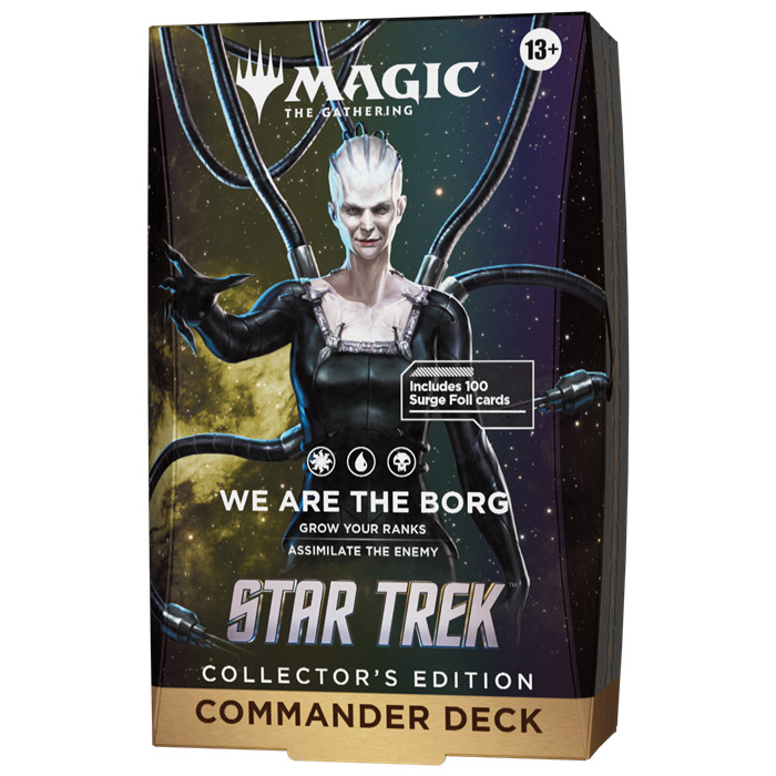 MTG - STAR TREK WE ARE THE BORG COLLECTOR MTG - STAR TREK WE ARE THE BORG COLLECTOR