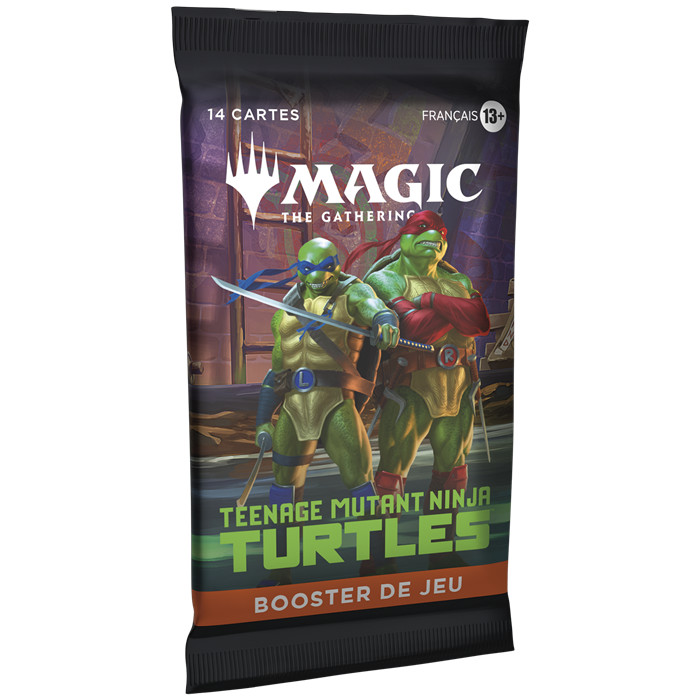 MTG - TEENAGE MUTANT NINJA TURTLES BOOSTER DE JEU MTG - TEENAGE MUTANT NINJA TURTLES BOOSTER DE JEU