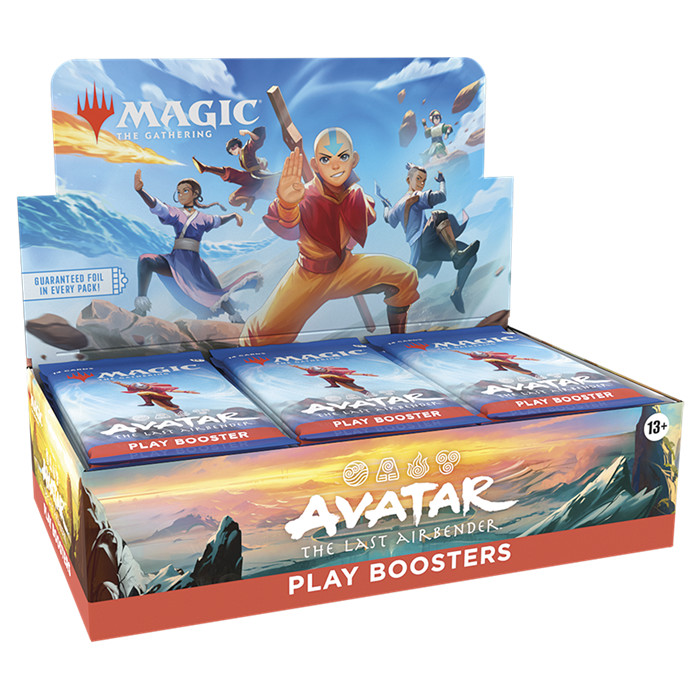 MTG - THE LAST AIRBENDER DISPLAY PLAY BOOSTER MTG - THE LAST AIRBENDER DISPLAY PLAY BOOSTER