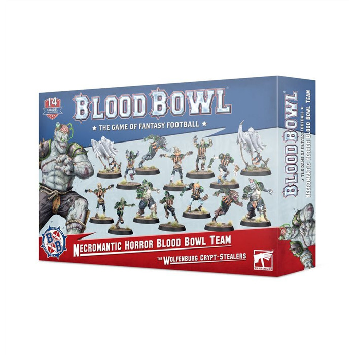 NECROMANTIC HORROR BLOOD BOWL TEAM – THE WOLFENBURG CRYPT-STEALERS NECROMANTIC HORROR BLOOD BOWL TEAM – THE WOLFENBURG CRYPT-STEALERS