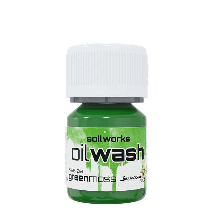 OIL WASH - GREEN MOSS OIL WASH - GREEN MOSS