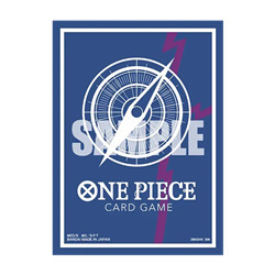 ONE PIECE CARD GAME - OFFICIAL SLEEEVES 16 - STANDARD BLUE ROCKS.D.XEBEC