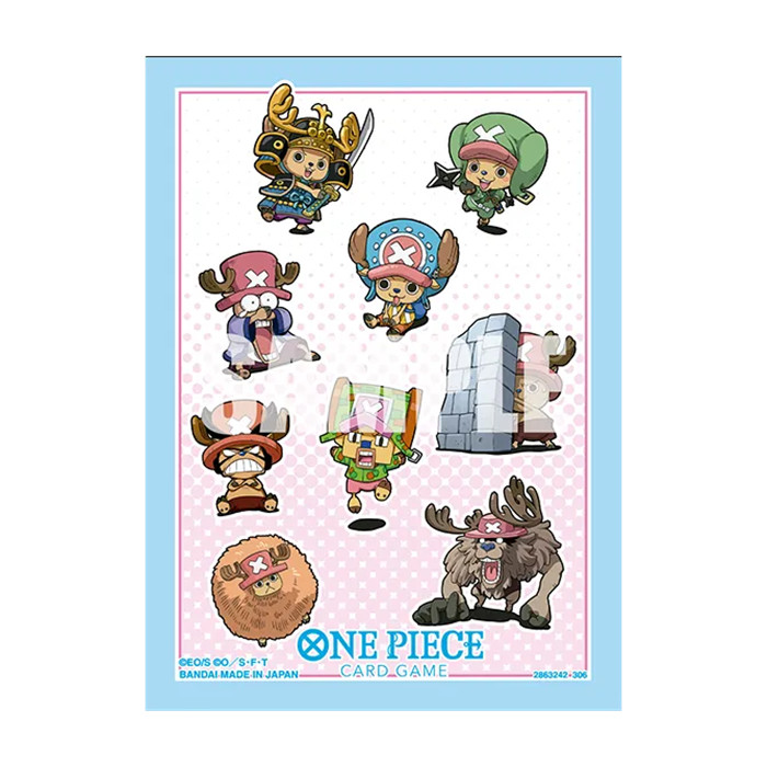 ONE PIECE CARD GAME - OFFICIAL SLEEEVES 16 - TONY TONY.CHOPPER ONE PIECE CARD GAME - OFFICIAL SLEEEVES 16 - TONY TONY.CHOPPER