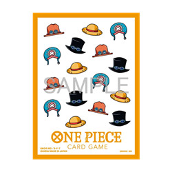 ONE PIECE CARD GAME OFFICIAL SLEEVES 13 - MOTIFS DE CHAPEAU