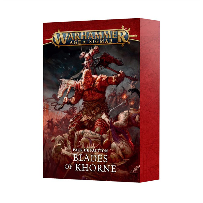 PACK DE FACTION: LAMES DE KHORNE PACK DE FACTION: LAMES DE KHORNE