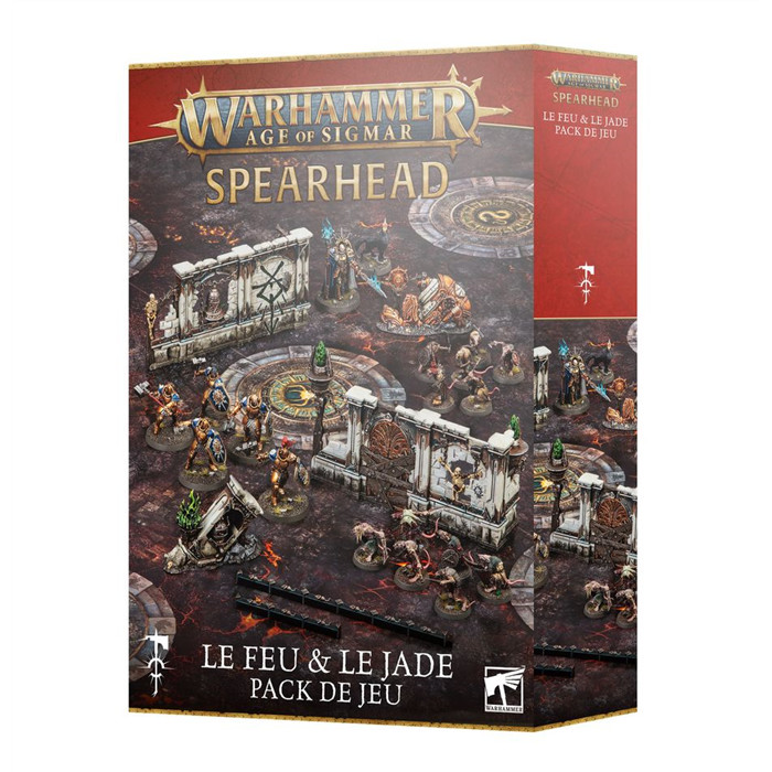 PACK DE JEU WARHAMMER AGE OF SIGMAR: LE FEU ET LE JADE PACK DE JEU WARHAMMER AGE OF SIGMAR: LE FEU ET LE JADE