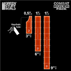 PACK JAUGES DE COMBAT 3-6-9 VERT FLUO