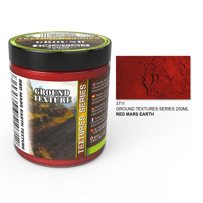PATES TEXTURÉES - TERRE MARS ROUGE 250ML PATES TEXTURÉES - TERRE MARS ROUGE 250ML