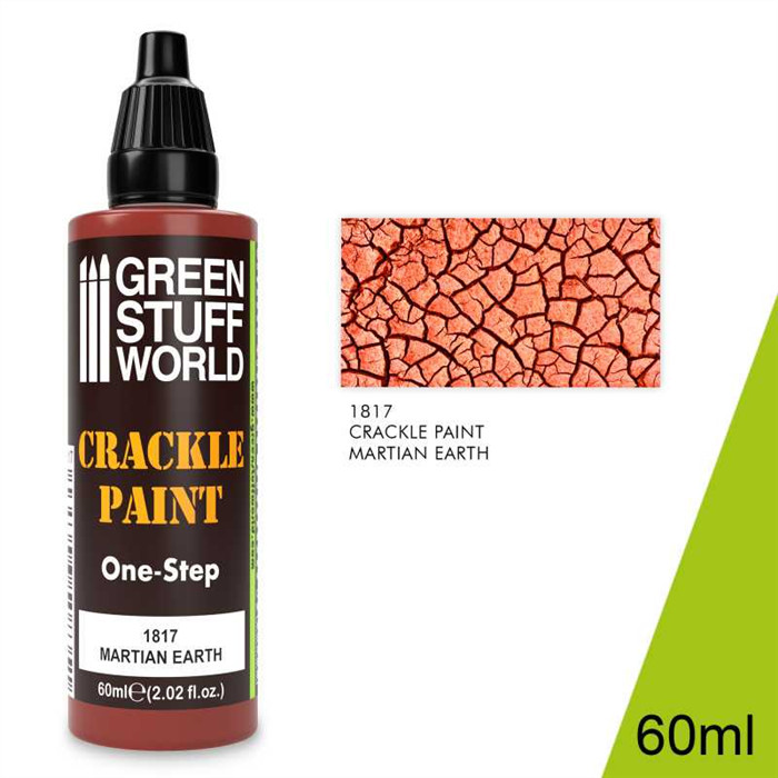 PEINTURE CRAQUELURE - MARTIAN EARTH 60ML PEINTURE CRAQUELURE - MARTIAN EARTH 60ML