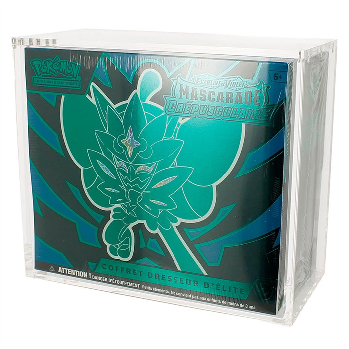 PHOENIX SHIELD - ACRYLIC CASE MAGNETIC - POKEMON ELITE TRAINER PHOENIX SHIELD - ACRYLIC CASE MAGNETIC - POKEMON ELITE TRAINER