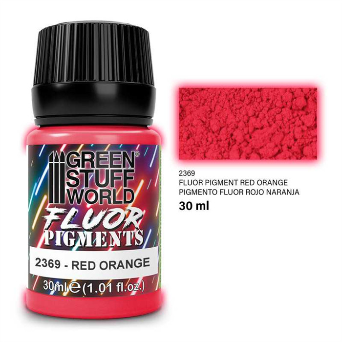 PIGMENT FLUOR ROUGE ORANGE PIGMENT FLUOR ROUGE ORANGE