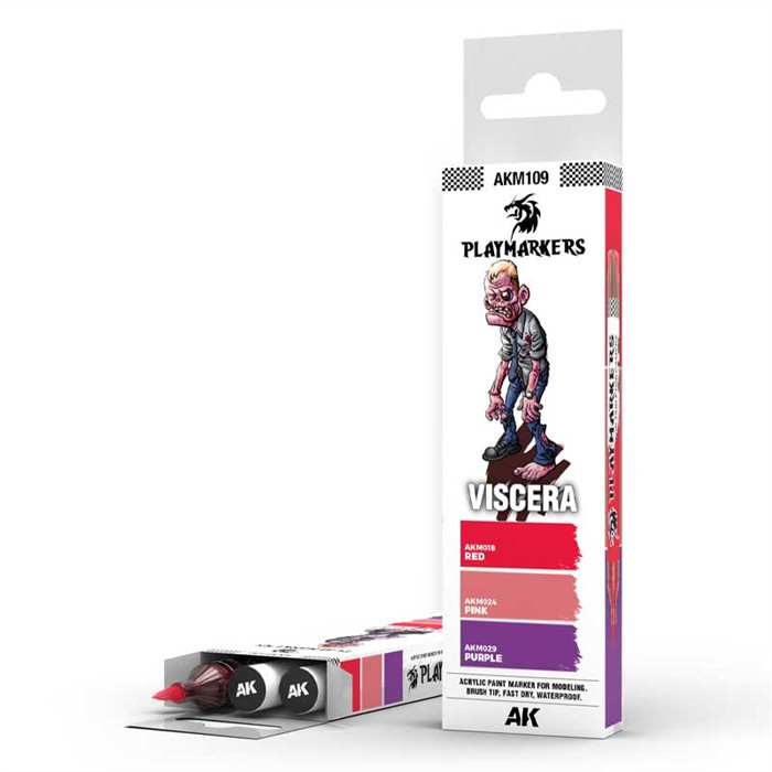 PLAYMARKERS SET - VISCERA (3 REF.) PLAYMARKERS SET - VISCERA (3 REF.)
