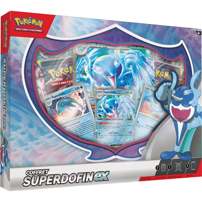 POKEMON - COFFRET SUPERDOFIN EX POKEMON - COFFRET SUPERDOFIN EX