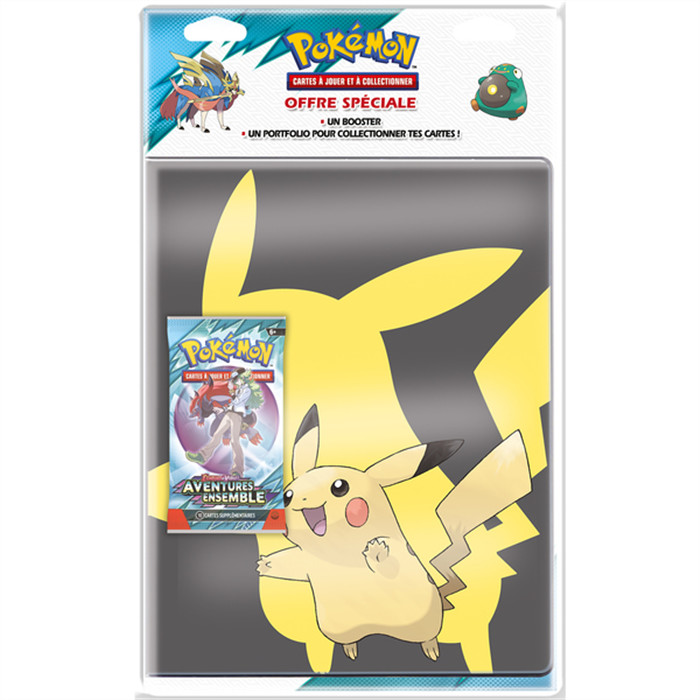 POKÉMON - EV 09 - AVENTURES ENSEMBLE - PORTFOLIO + BOOSTER POKÉMON - EV 09 - AVENTURES ENSEMBLE - PORTFOLIO + BOOSTER