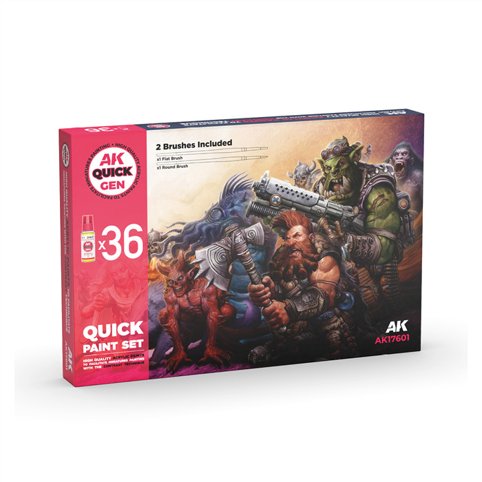 QUICK PAINT SET-36 QUICK GEN QUICK PAINT SET-36 QUICK GEN