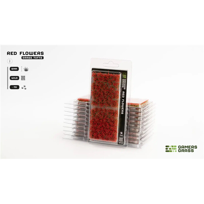 RED FLOWERS - WILD RED FLOWERS - WILD