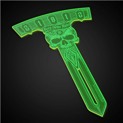 RÈGLE DE MESURE DEEP STRIKE 8 POUCES - FLUOR VERT