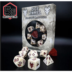 SET DE DÉS D&D - DRAGON