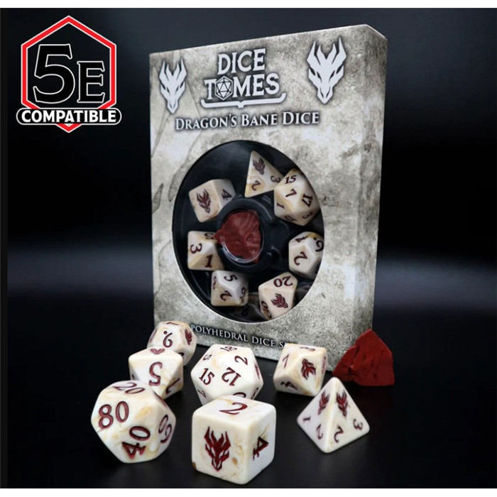 SET DE DÉS D&D - DRAGON SET DE DÉS D&D - DRAGON