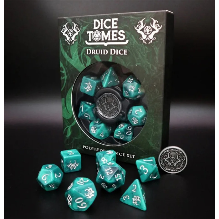 SET DE DÉS D&D - DRUIDE SET DE DÉS D&D - DRUIDE