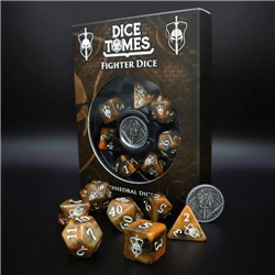 SET DE DÉS D&D - GUERRIER