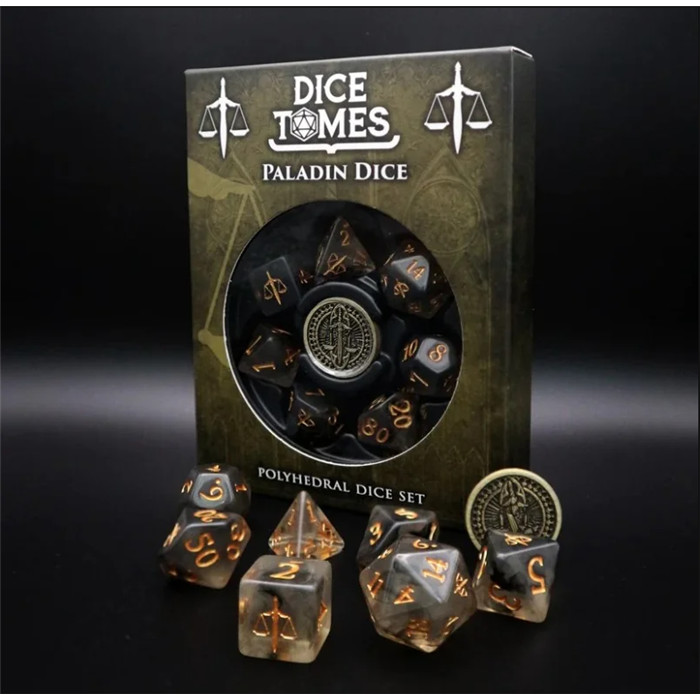 SET DE DÉS D&D - PALADIN SET DE DÉS D&D - PALADIN