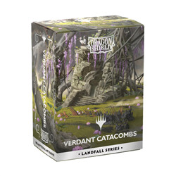 SLEEVE 100 DS X MAGIC DUAL MATTE VERDANT CATACOMB