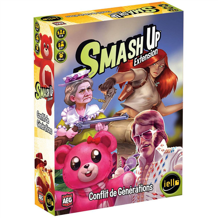 SMASH UP - CONFLIT DE GENERATIONS! SMASH UP - CONFLIT DE GENERATIONS!