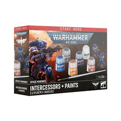 SPACE MARINES: INTERCESSORS + SET DE PEINTURE