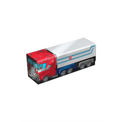 SQUAROES COLLECTORS CASE 400 SQUAROE TRANSFORMERS - OPTIMUS PRIME TRUCK