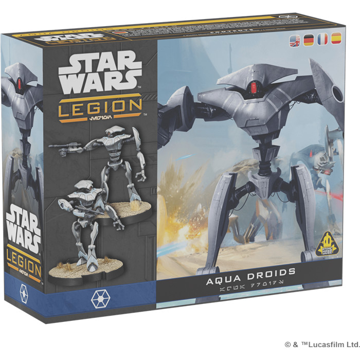 STAR WARS LEGION - AQUA DROIDS STAR WARS LEGION - AQUA DROIDS