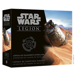 STAR WARS LEGION : CAPSULE DE COMBAT ECRASEE - EXT DE CHAMP DE BATAILLE