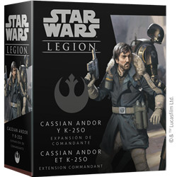 STAR WARS LEGION : CASSIAN ANDOR ET K-2S0 - EXTENSION COMMANDANT