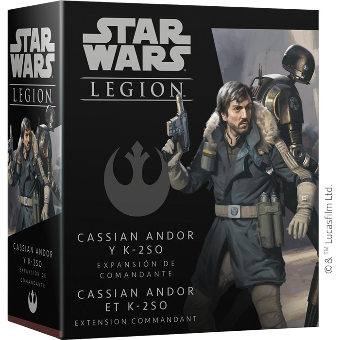 STAR WARS LEGION : CASSIAN ANDOR ET K-2S0 - EXTENSION COMMANDANT STAR WARS LEGION : CASSIAN ANDOR ET K-2S0 - EXTENSION COMMANDANT