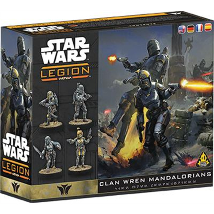 STAR WARS LEGION : CLAN WREN MANDALORIANS? (REISSUE) STAR WARS LEGION : CLAN WREN MANDALORIANS? (REISSUE)