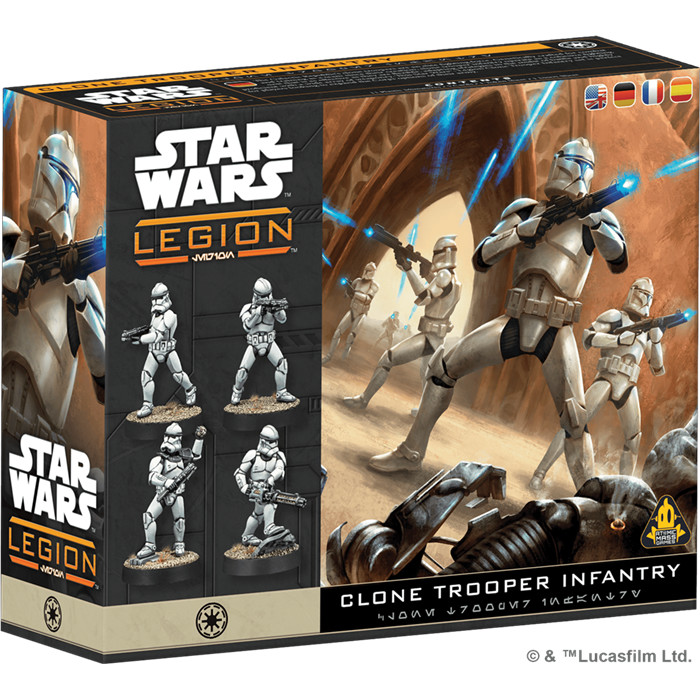 STAR WARS LEGION : CLONE TROOPER INFANTRY STAR WARS LEGION : CLONE TROOPER INFANTRY