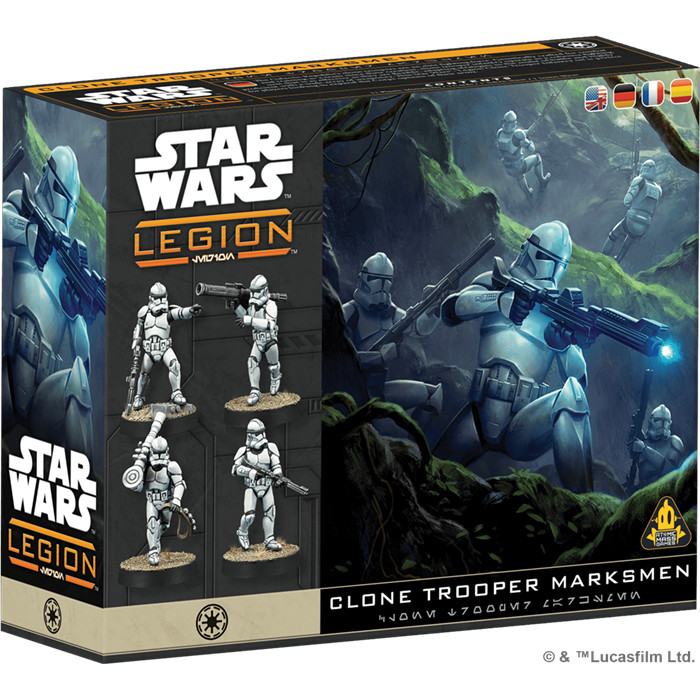 STAR WARS LEGION : CLONE TROOPER MARKSMEN STAR WARS LEGION : CLONE TROOPER MARKSMEN
