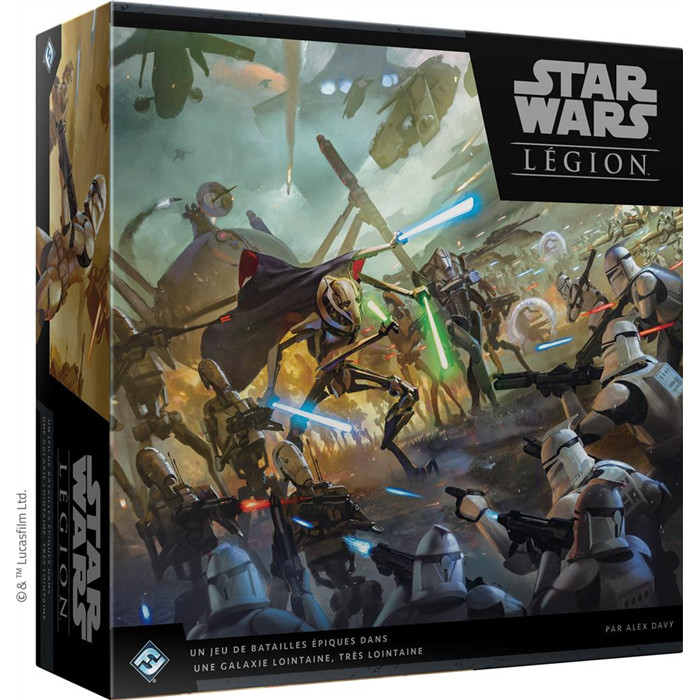 STAR WARS LEGION : CLONE WARS - BOITE DE BASE STAR WARS LEGION : CLONE WARS - BOITE DE BASE