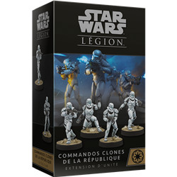 STAR WARS LEGION : COMMANDOS CLONES DE LA RÉPUBLIQUE