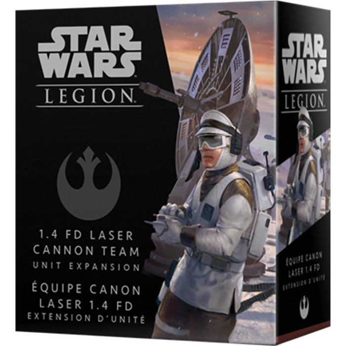 STAR WARS LEGION : EQUIPE CANON LASER 1.4 FD STAR WARS LEGION : EQUIPE CANON LASER 1.4 FD