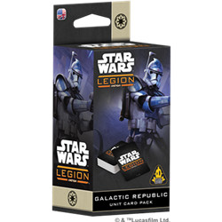 STAR WARS LEGION : GALACTIC REPUBLIC (CARD PACK)