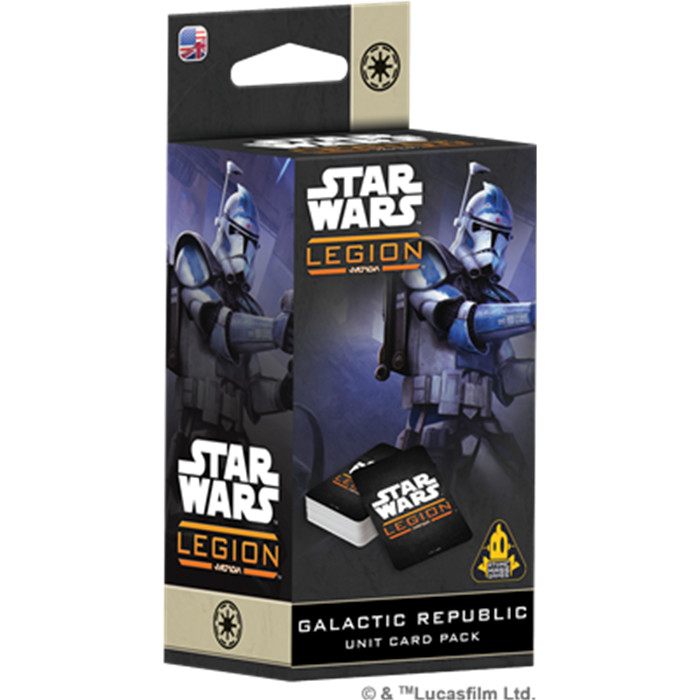 STAR WARS LEGION : GALACTIC REPUBLIC (CARD PACK) STAR WARS LEGION : GALACTIC REPUBLIC (CARD PACK)