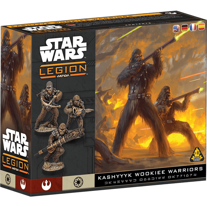 STAR WARS LEGION : KASHYYYK WOOKIEE WARRIORS STAR WARS LEGION : KASHYYYK WOOKIEE WARRIORS