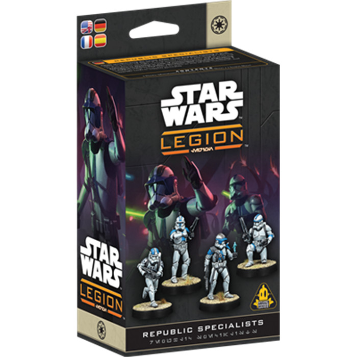 STAR WARS LEGION : REPUBLIC SPECIALISTS (REISSUE) STAR WARS LEGION : REPUBLIC SPECIALISTS (REISSUE)